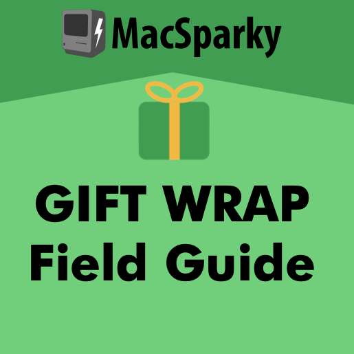 Gift Wrap Field Guide Cover